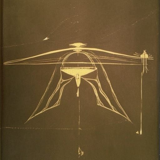 Invention helicopter Leonardo da Vinci by Leonardo
