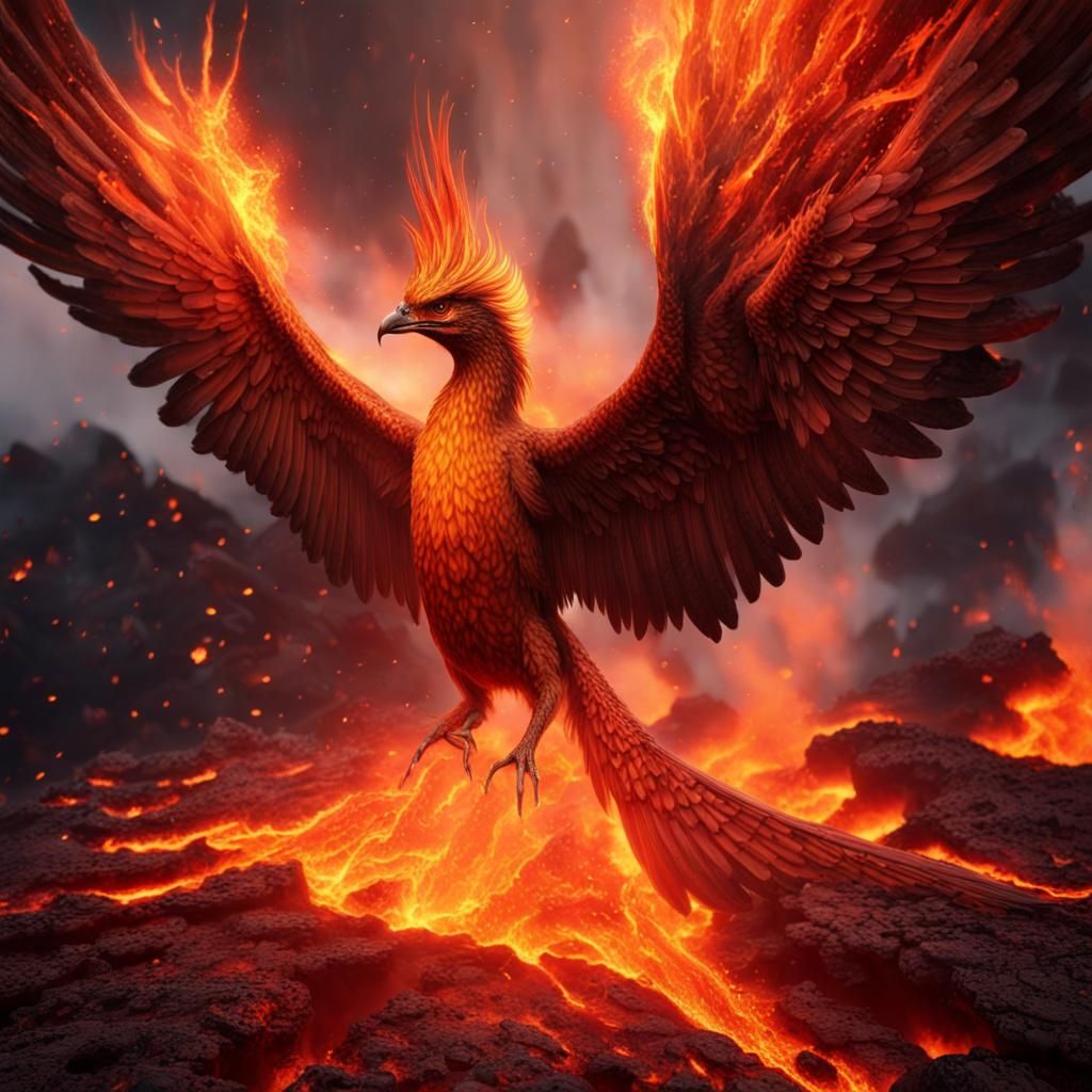 A phoenix rising