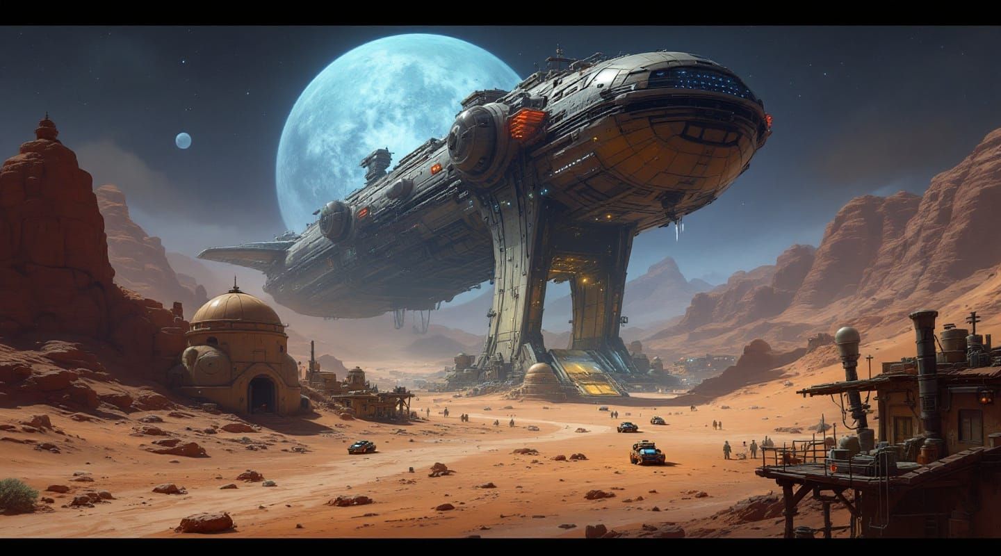 Planetary Docking Station for Supply Download