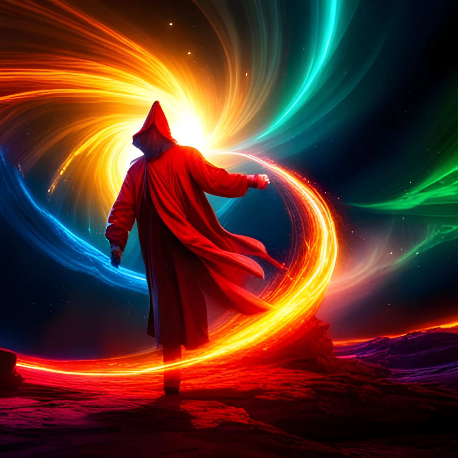 Magic in Motion - AI Generated Artwork - NightCafe Creator