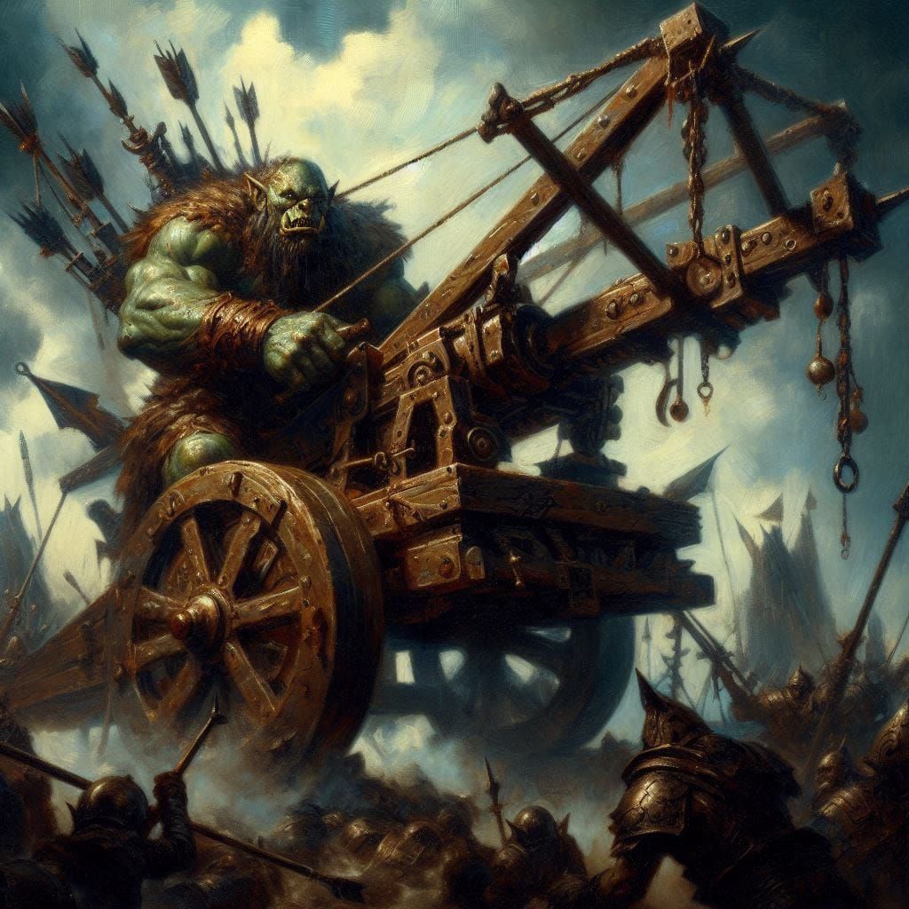 Digital Revitalization - MtG Orcish Artillery