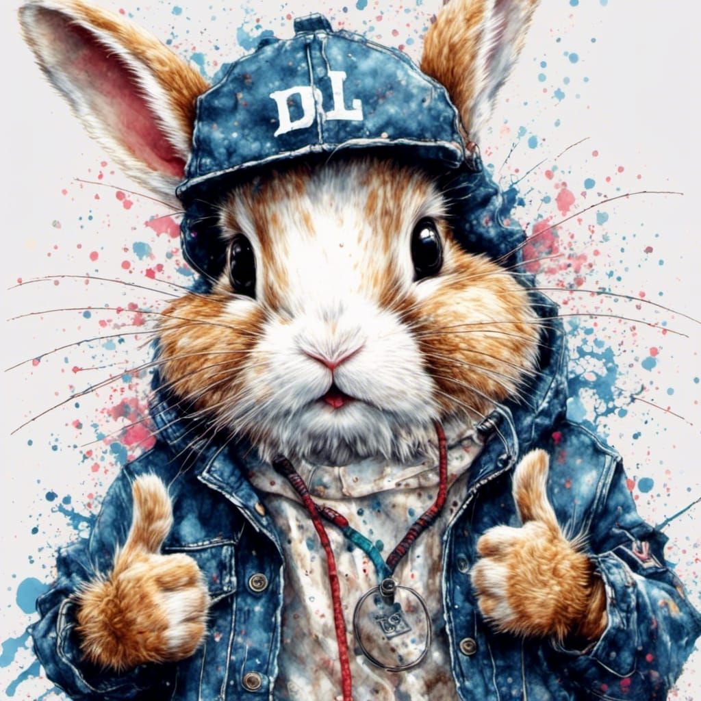 Thumbs up bunny