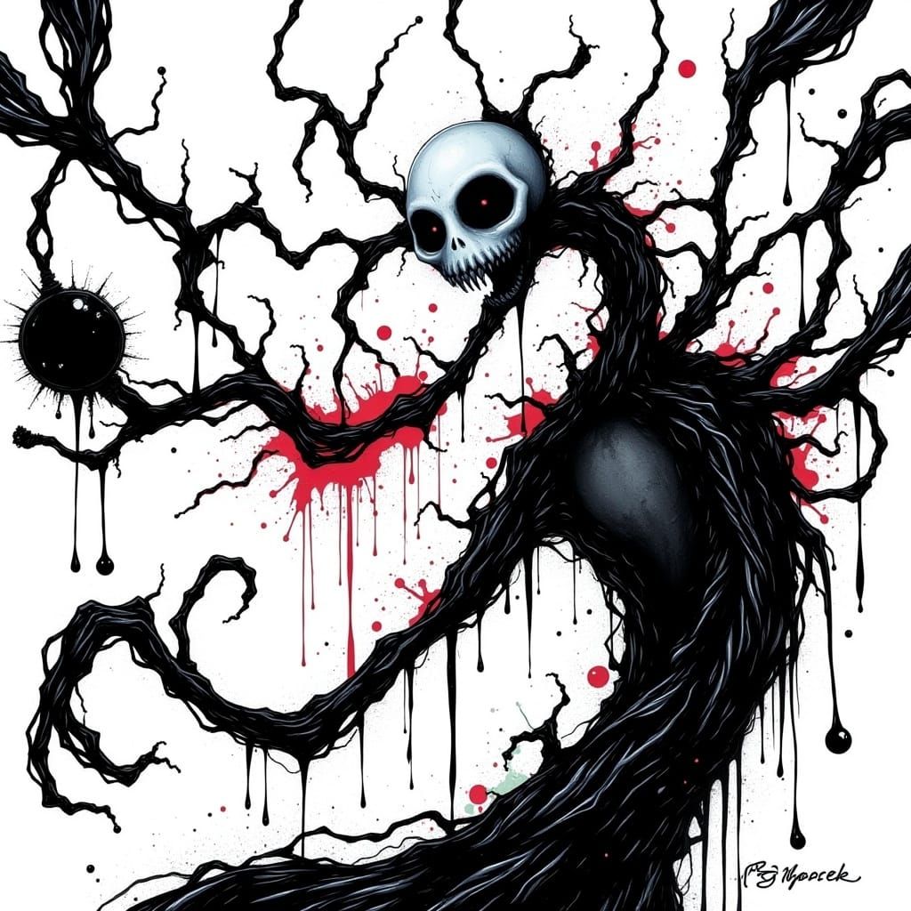 An epic Jack Skellington by Twisted Ink <lora:Twisted Ink v2:1.0>