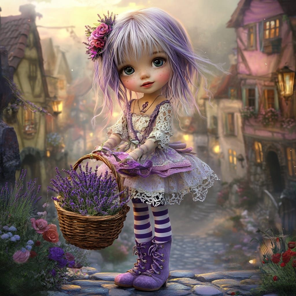 Little Lavender Rose