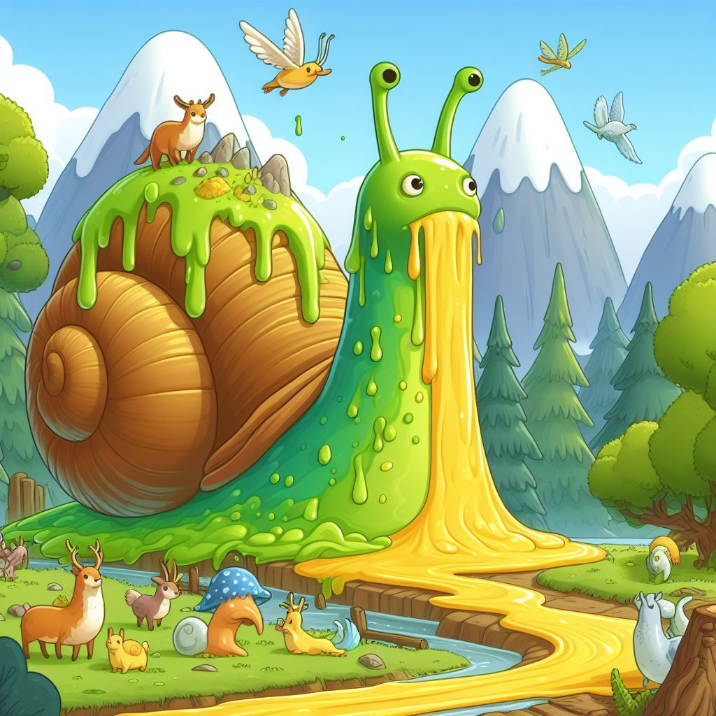 Snail whose slime creates nations