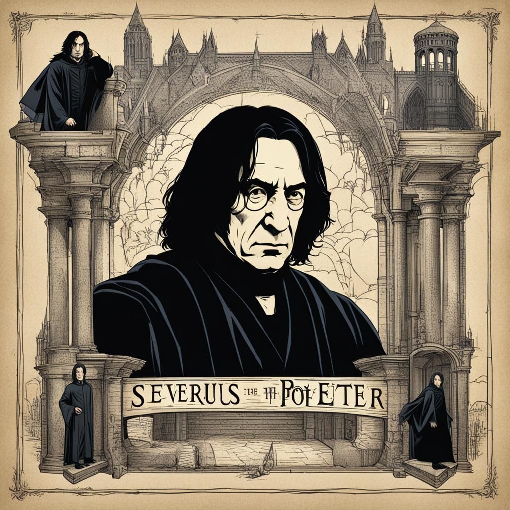 harry potter severus snape from harry potter