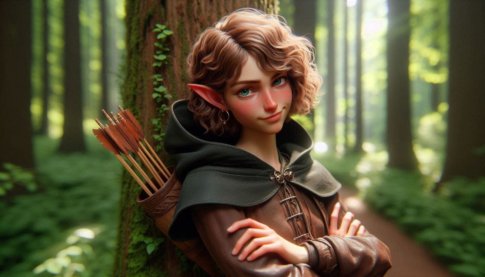 "Come now, you didn't seriously think I'd just let you walk away?"