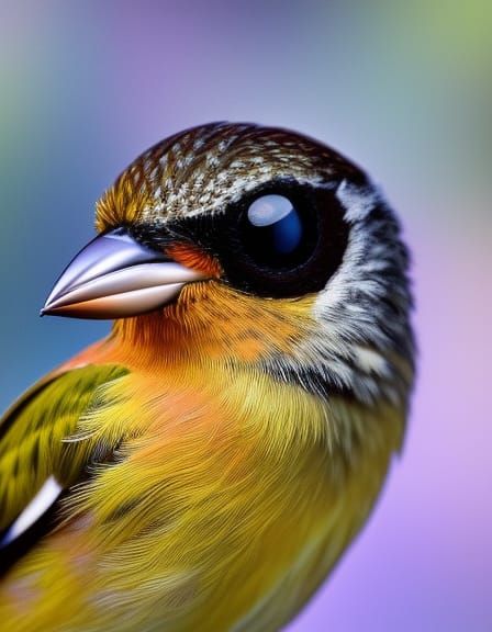 Golden Finch - AI Generated Artwork - NightCafe Creator