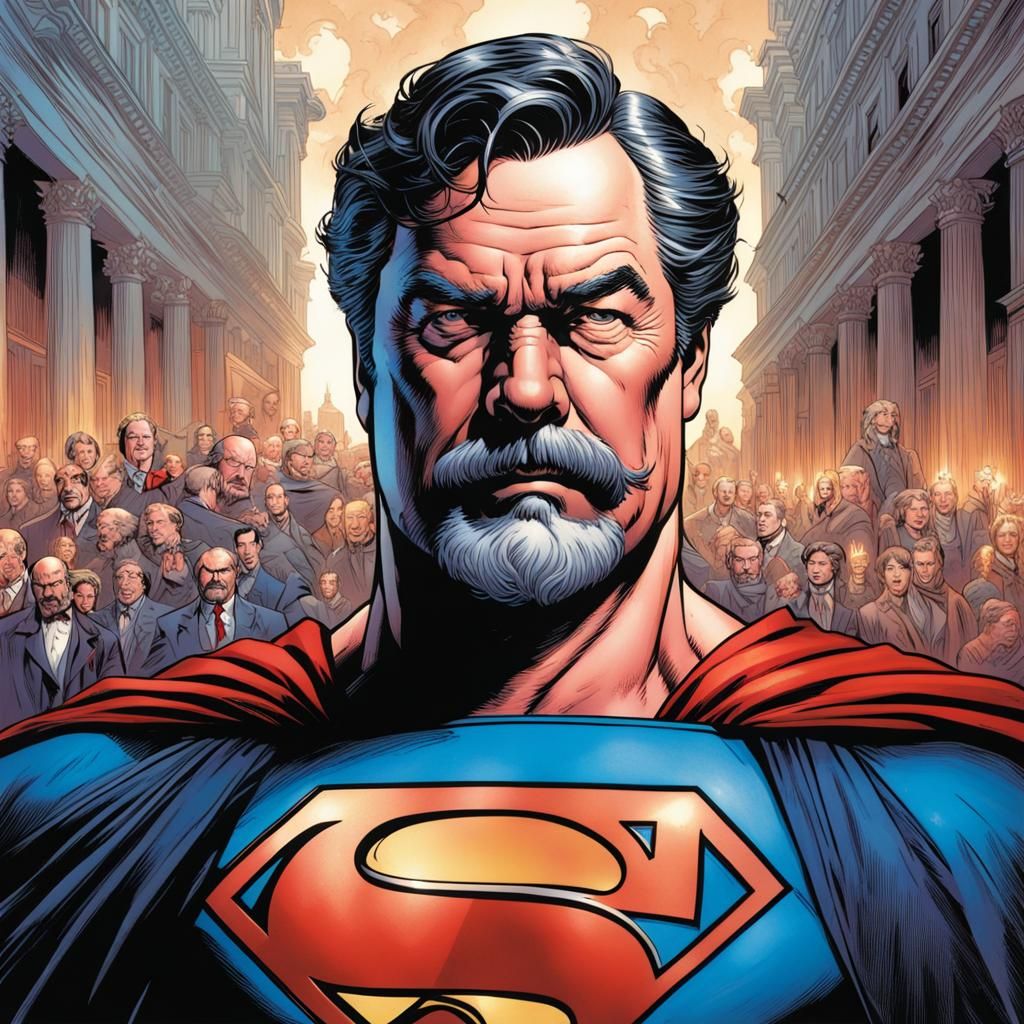 President Chester Arthur as Superman Mark Brooks and Dan Mum...