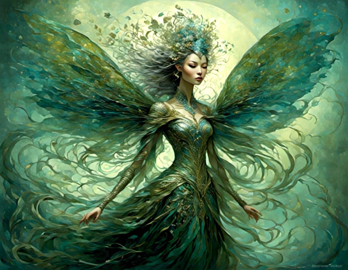 GLISSELLE FAUNA FAIRY  (THINGS THAT FLY CHALLENGE)