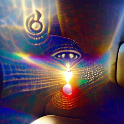 Omniscient Light, Sound and Intention drives existence.