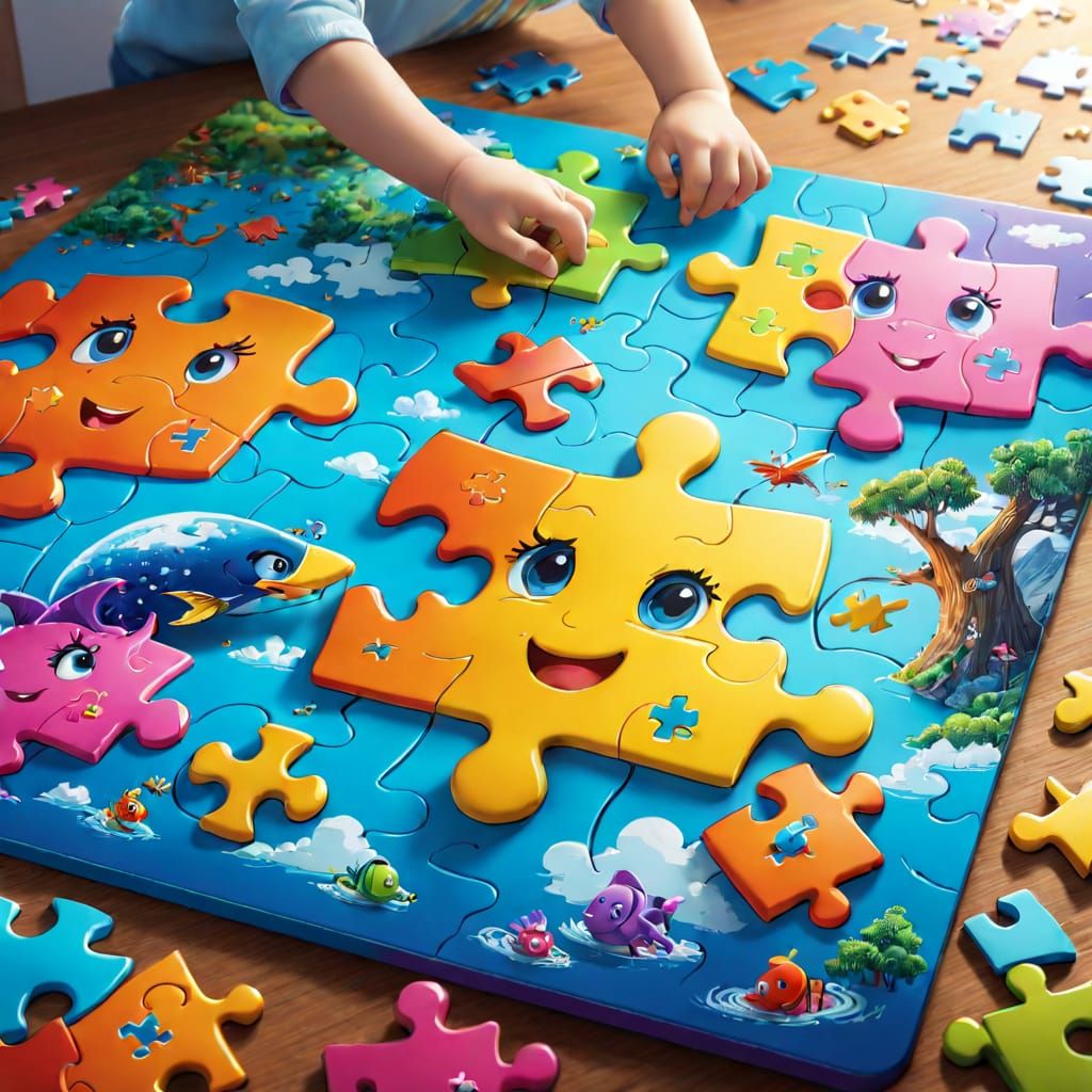 Happy puzzle