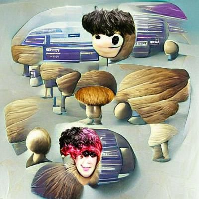 Zoomer mushroom hair