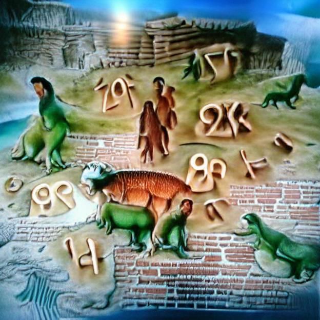 Numbers was created by the prehistoric hispanics so they cou...