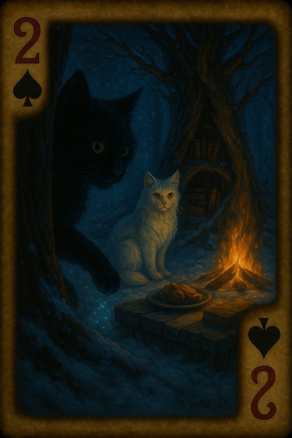 Albus from the shadows 2 of spades