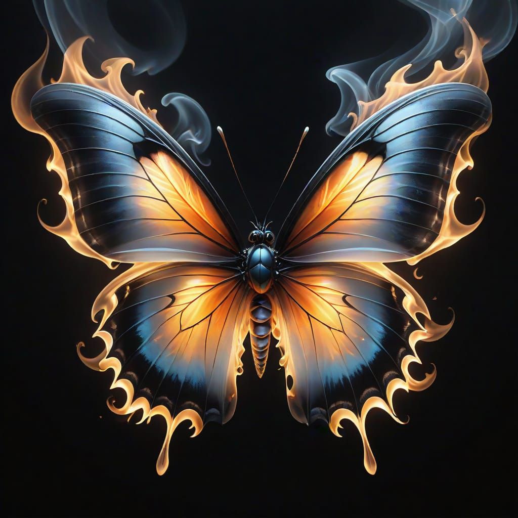 Smoky Butterfly   by @Csf