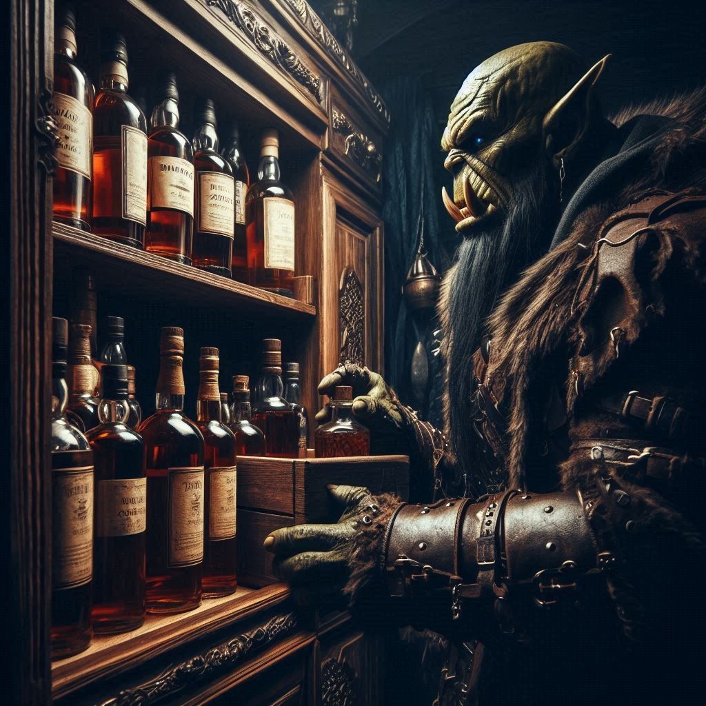 The whiskey inventory