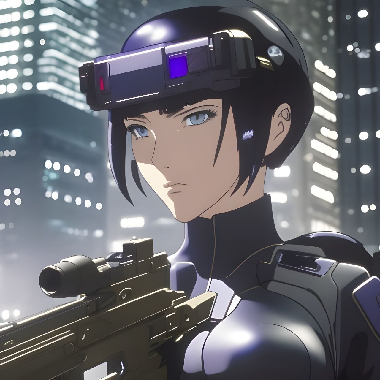 Motoko On A Mission. v1