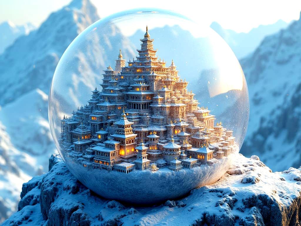 Snow world.   by @JoCo