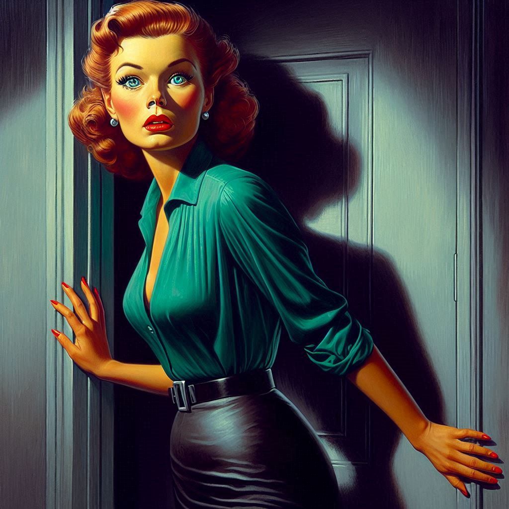 "At Desperation's Door" A Noir Graphic Novel