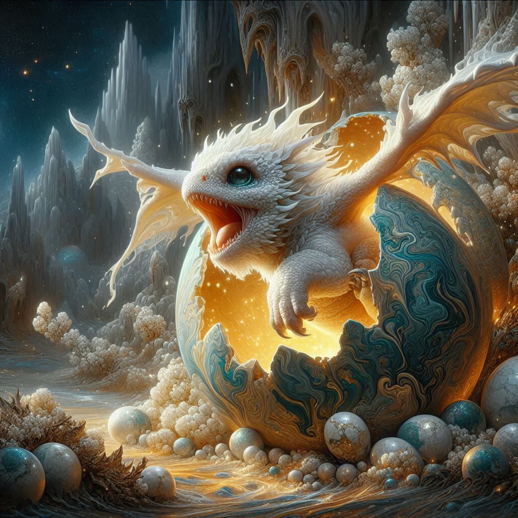 Baby Dragon hatching