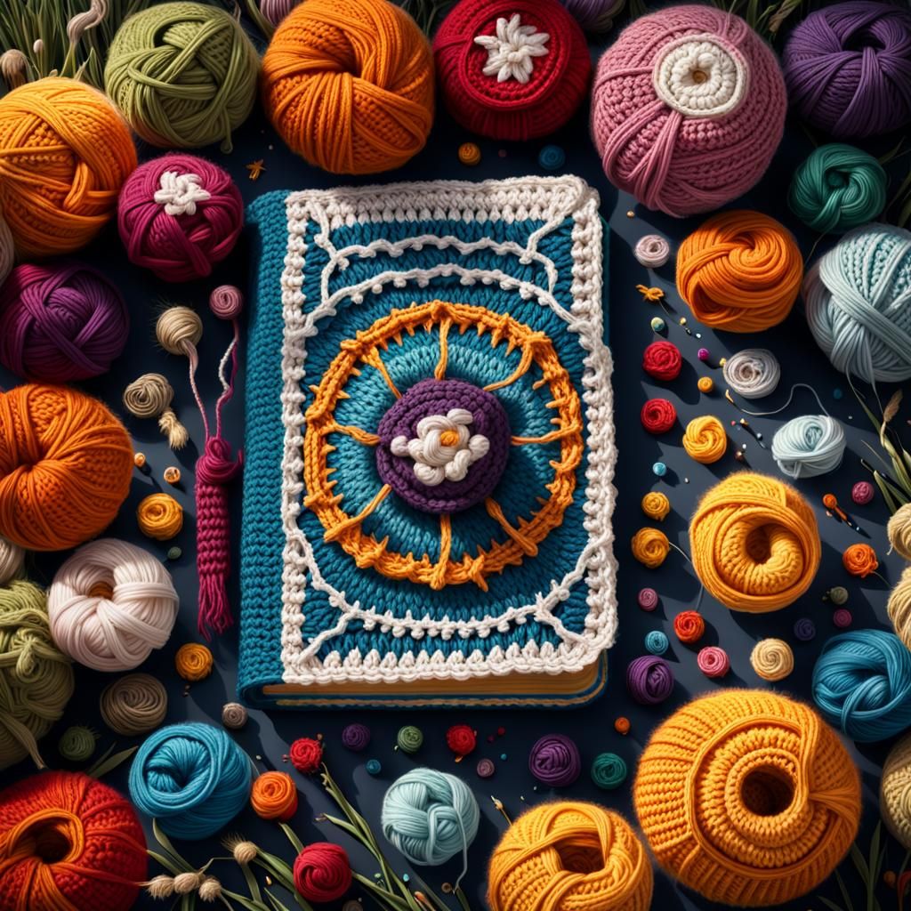 crochet book
