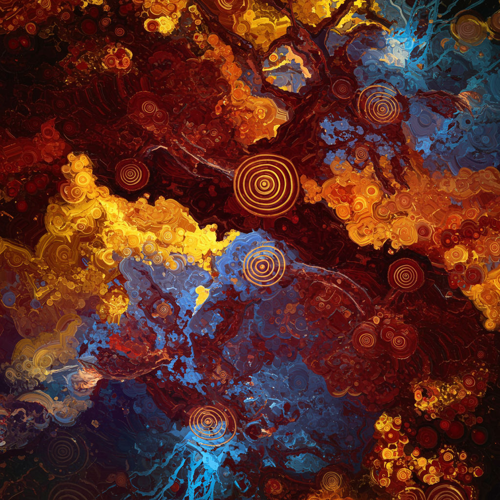 Australian Fractal Exotic Elegance