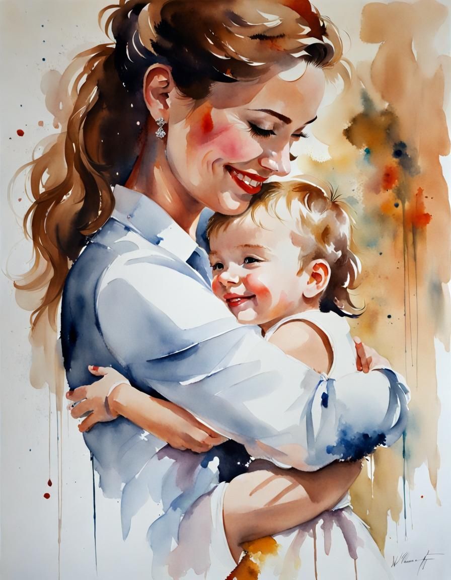 Mother and Daughter.  by @proofman