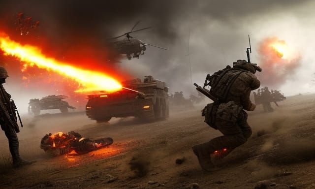 Deadly battlefield