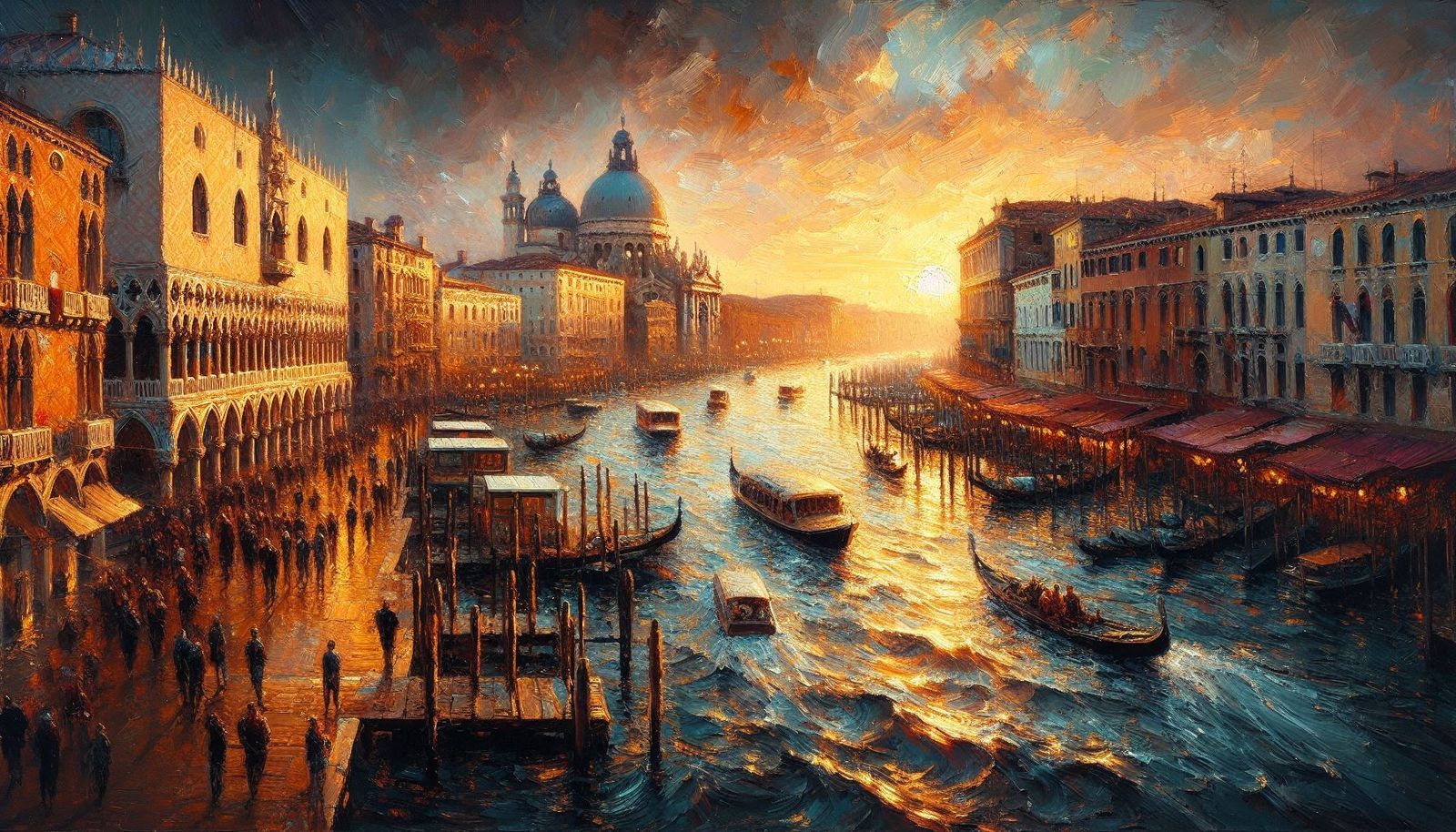 Sunrise on Venice  by @undefined