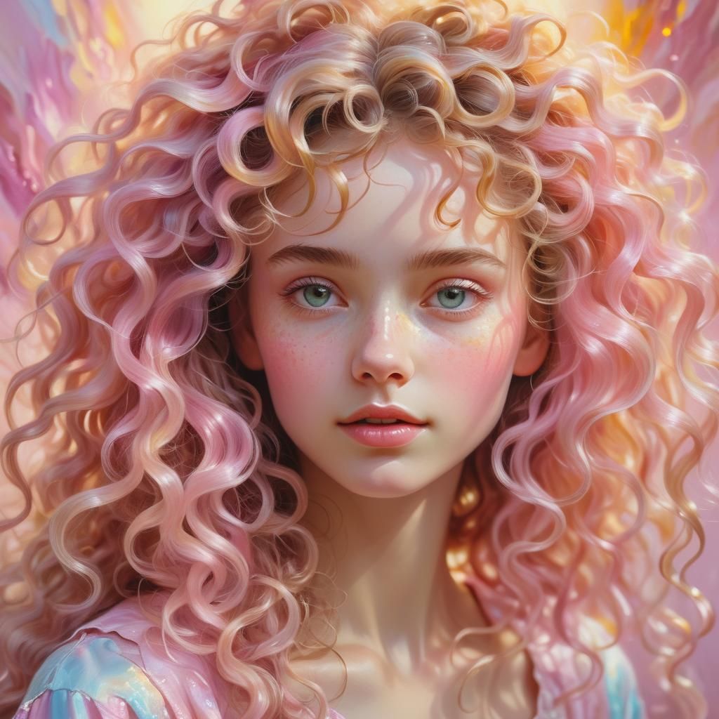 Curl Beauty Girl