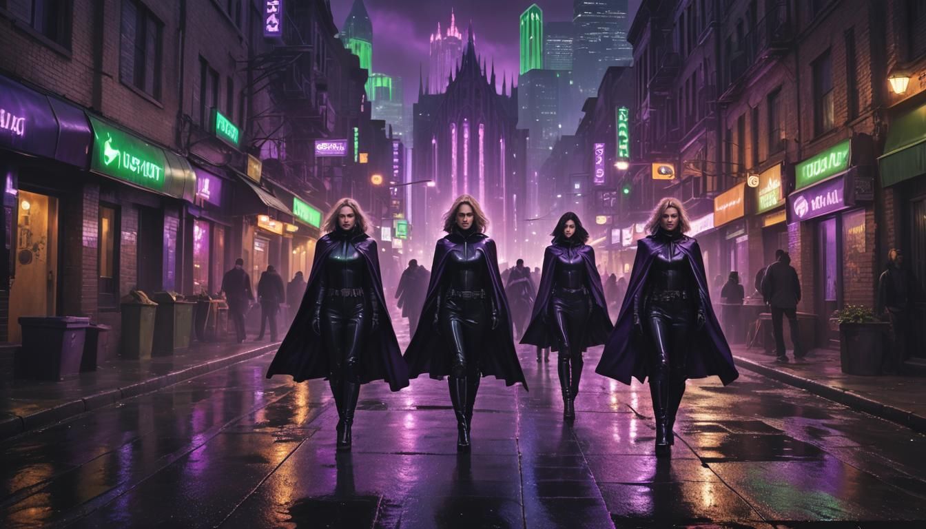Several Nicole Kidman clones enlisted as prison guards weari...