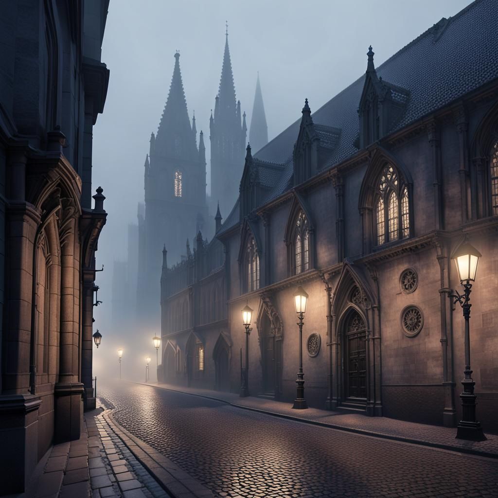 An old English Street 5
