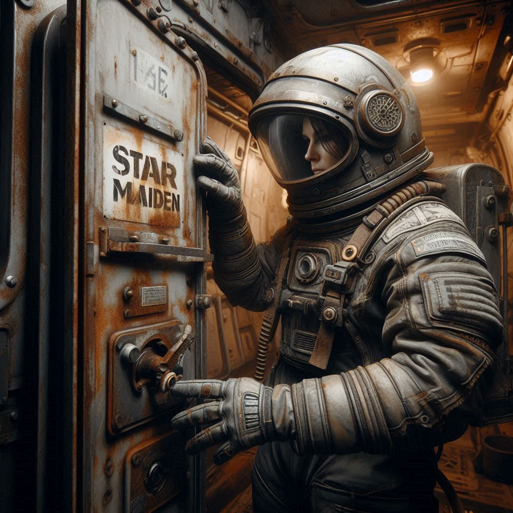 Checking the airlock (4)