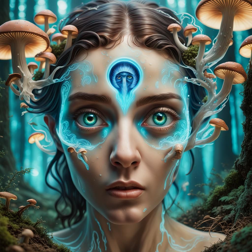 A Forest Goddess. - AI Generated Artwork - NightCafe Creator