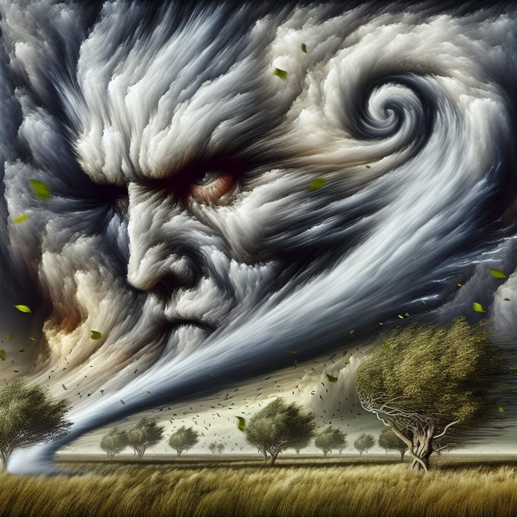 Me, the Storm...  by @Barbalbero