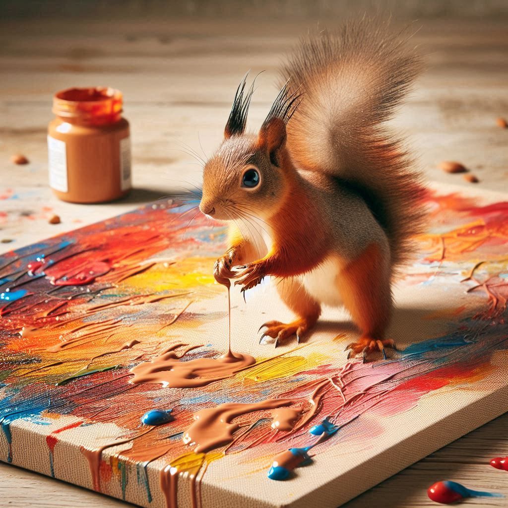 Squirrel Art