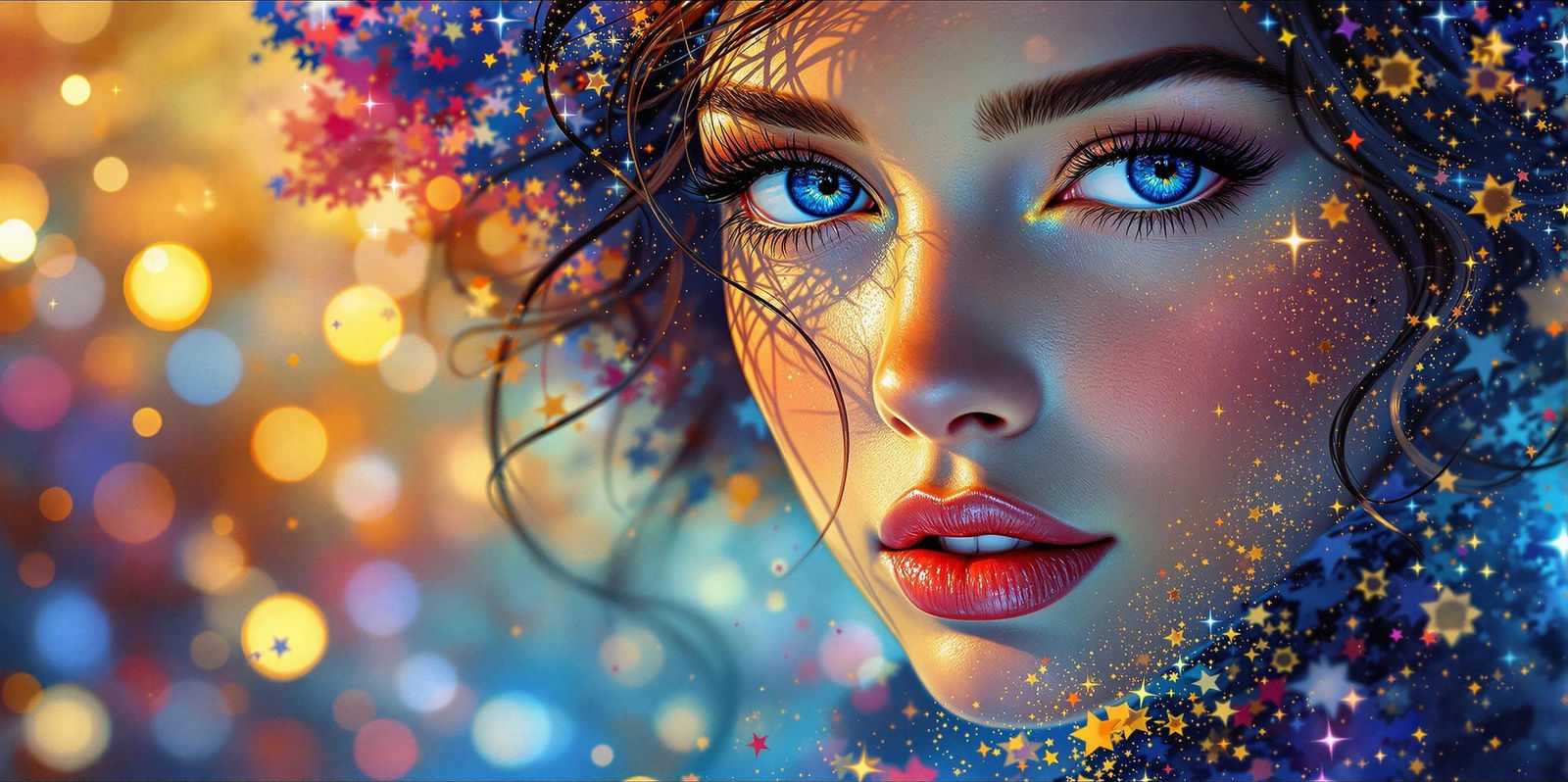 Portrait of a beautiful woman