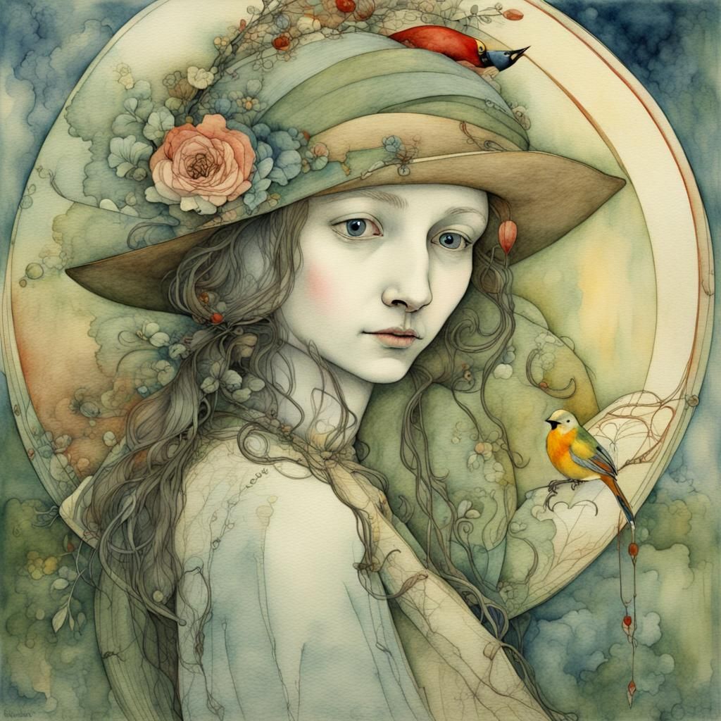 in the bird's dream