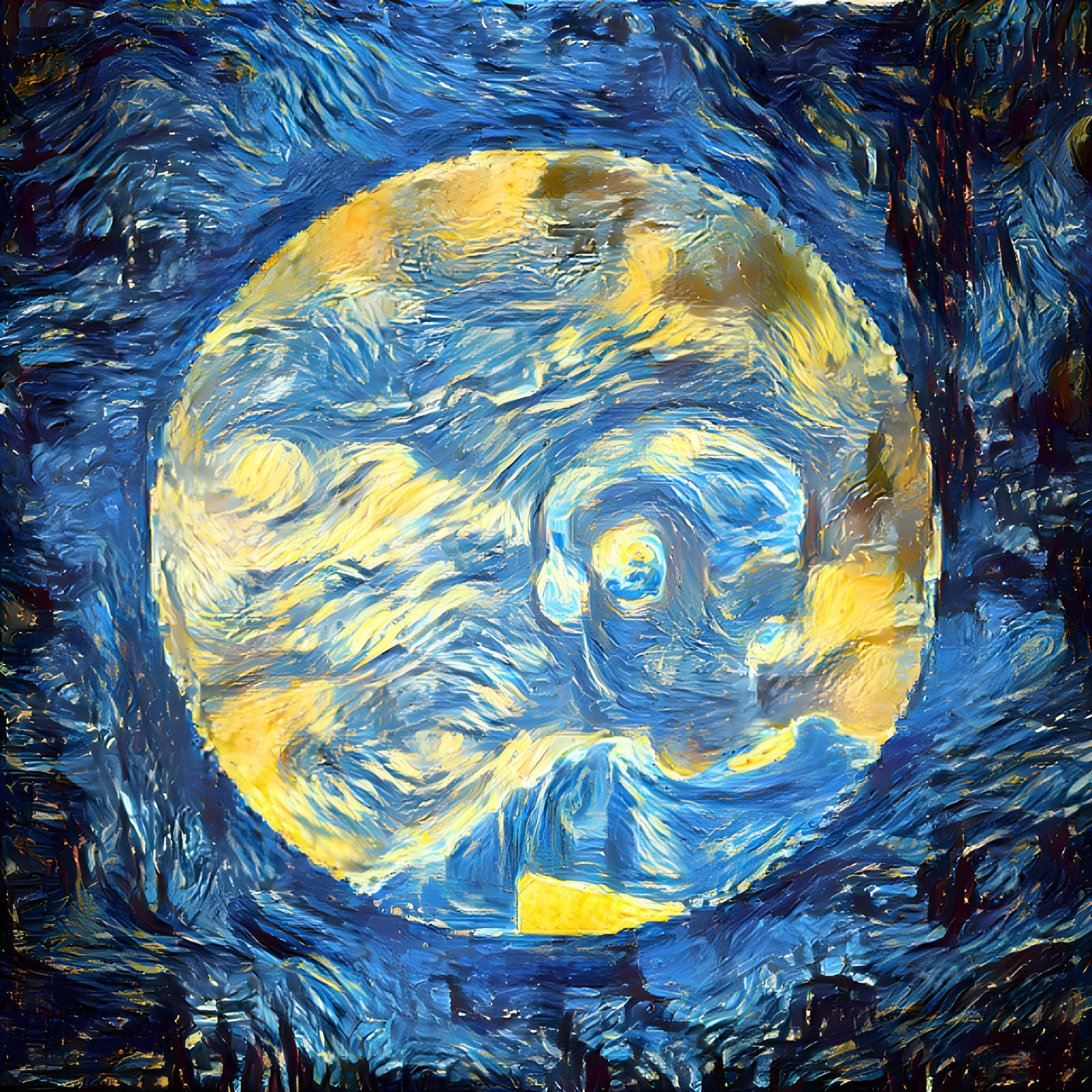 Van Gogh Moon 