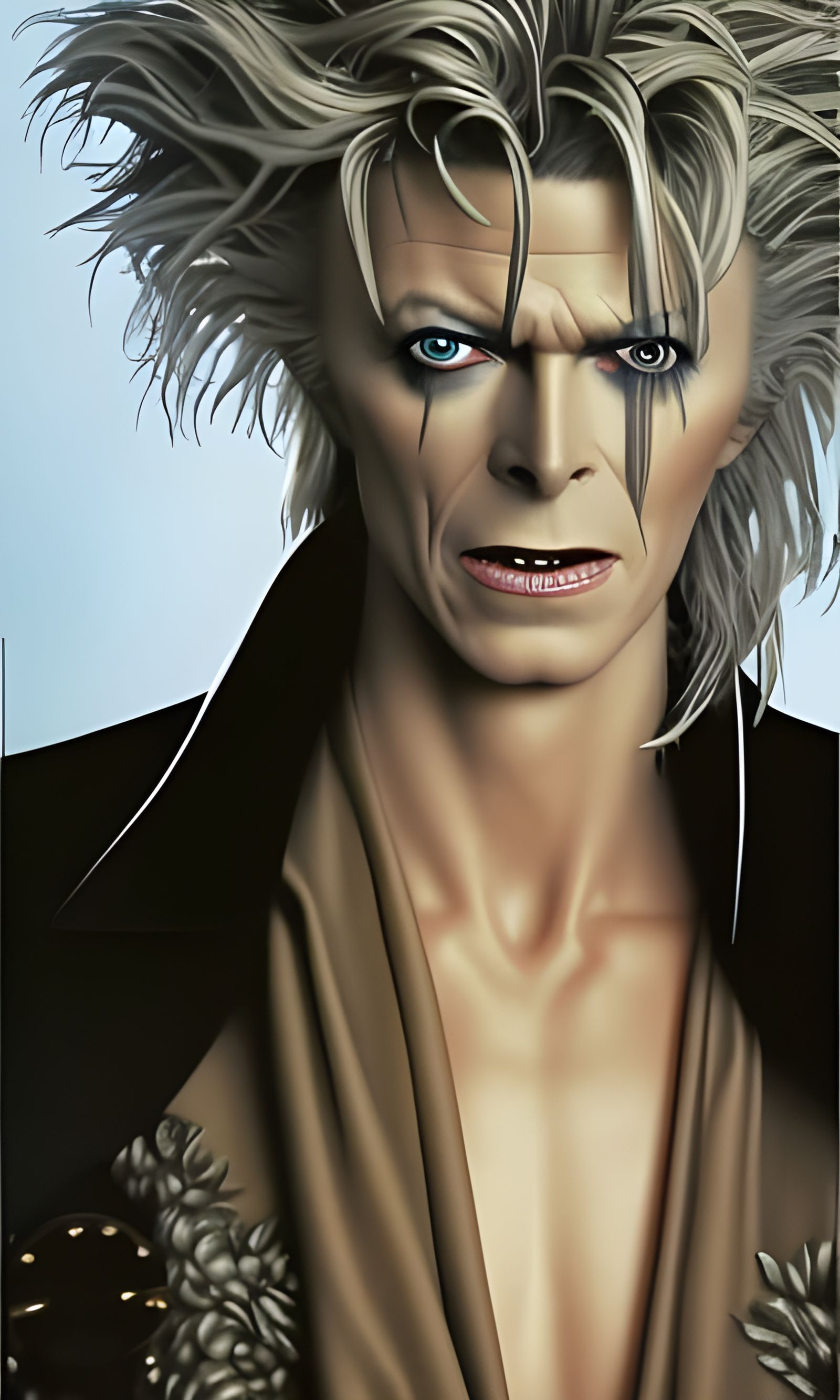 David Bowie as Jareth the Goblin King - AI Generated Artwork ...