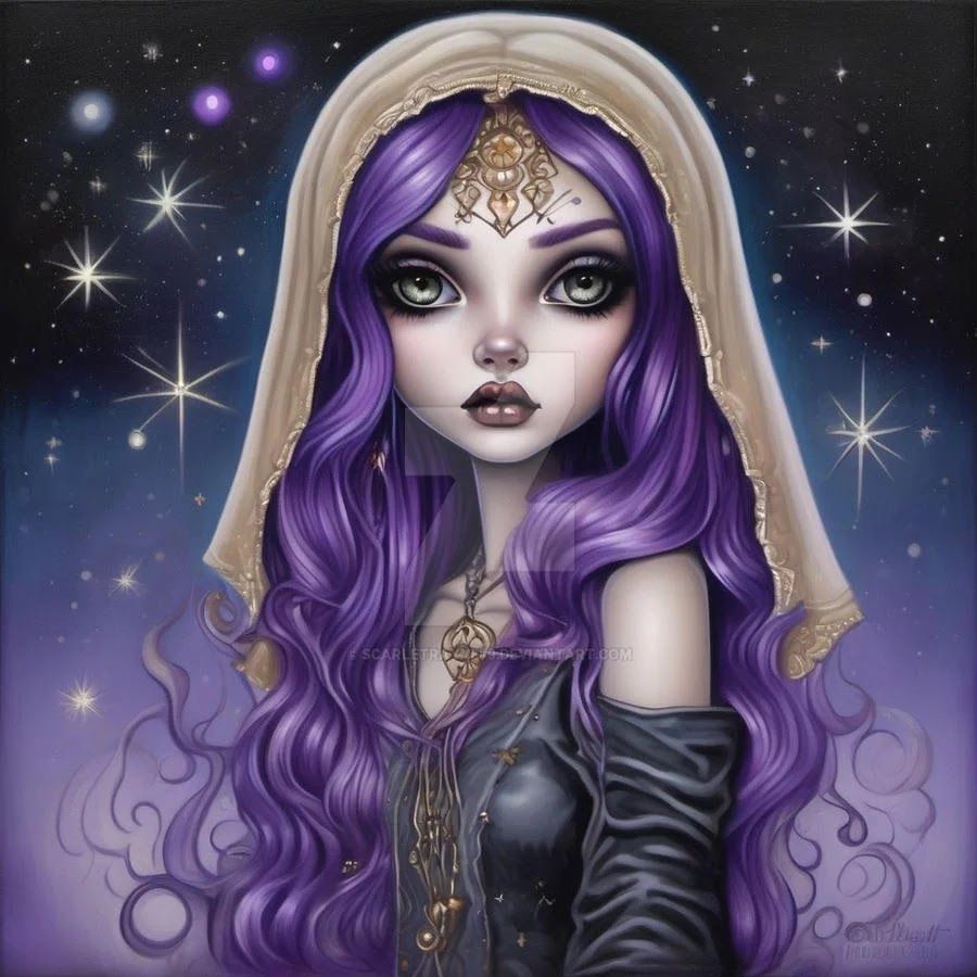 Mystic Maiden (There's A Watermark because it's from my Devi...