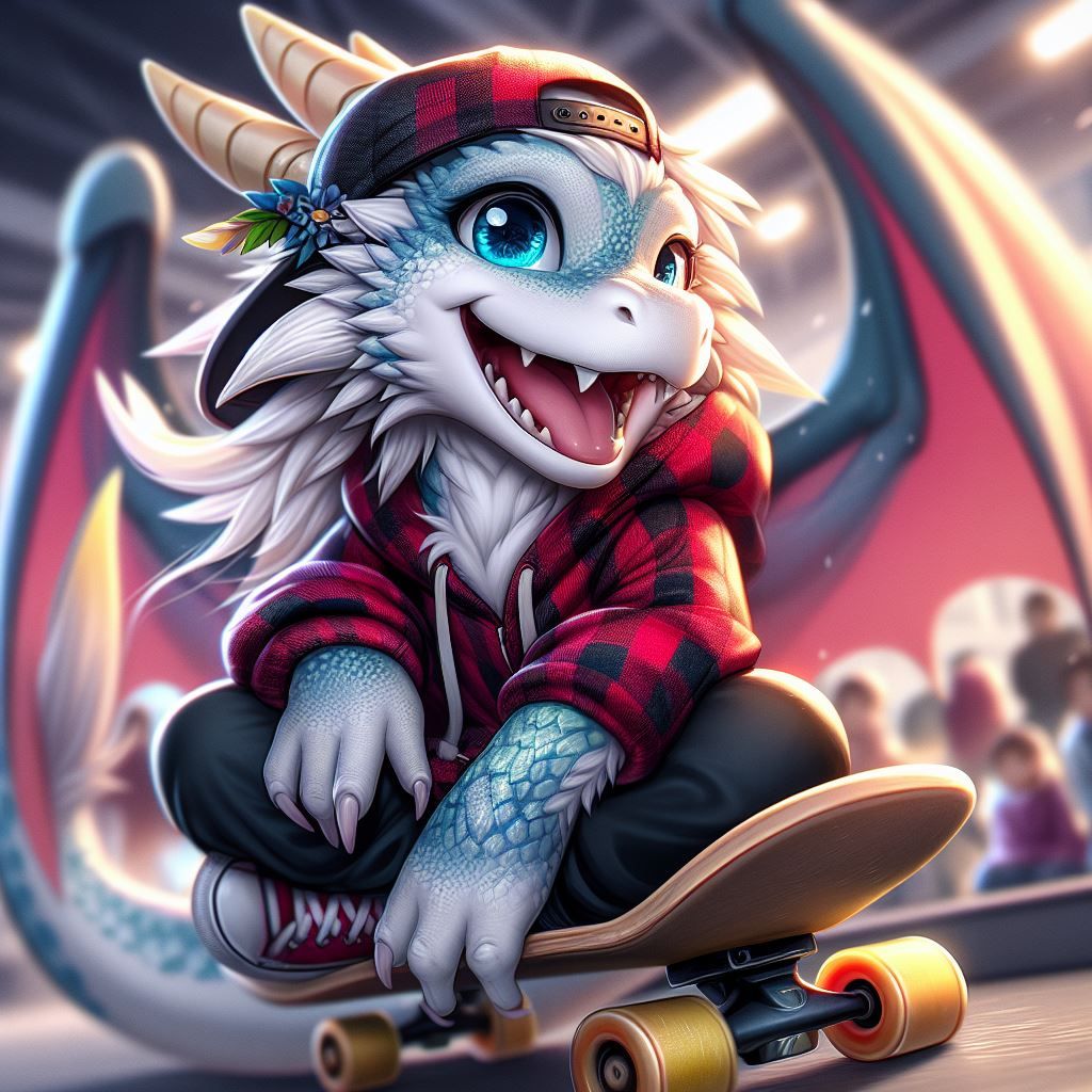 Skater Dragon