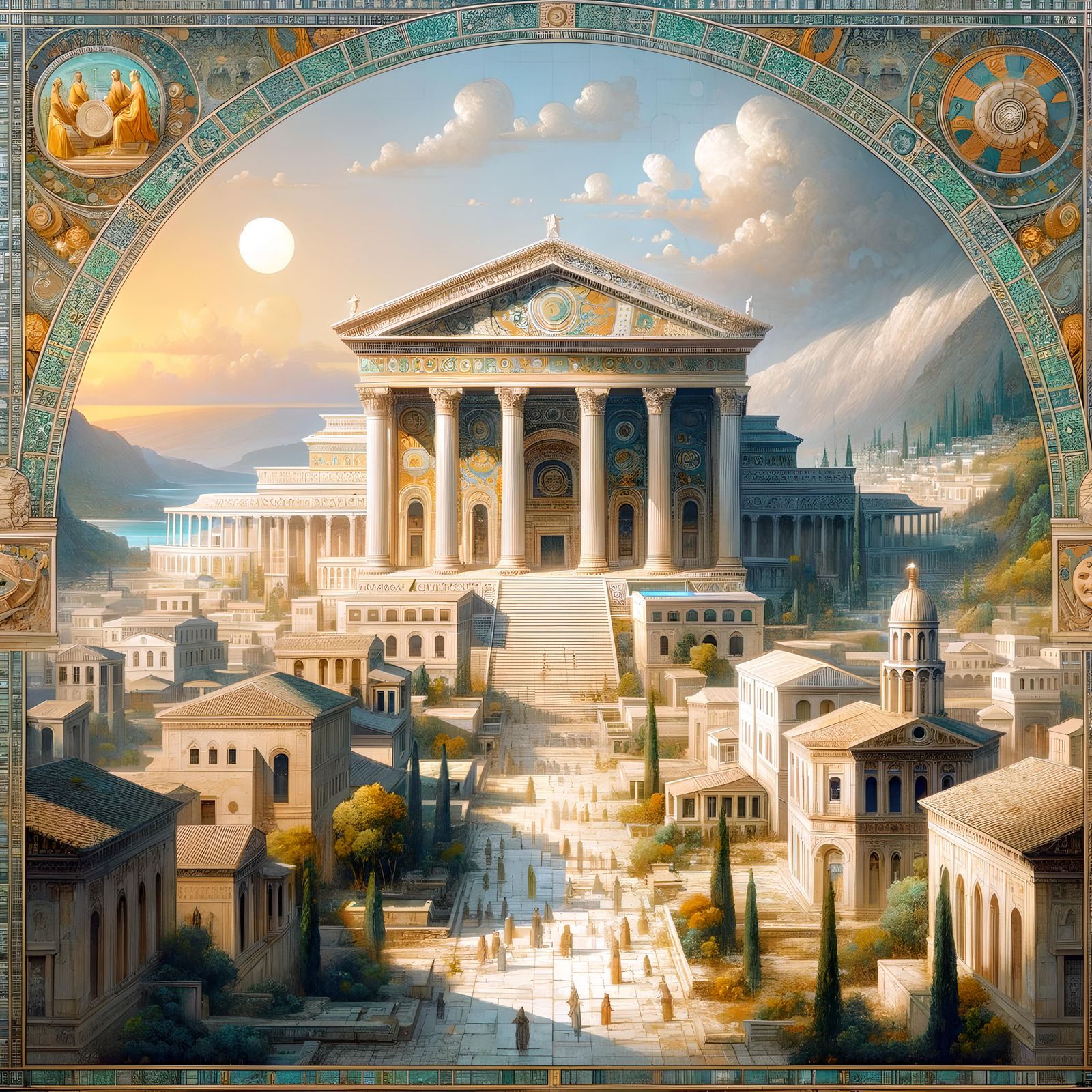 The Capital of Ancient Illyrian Kingdom, its King and Queen