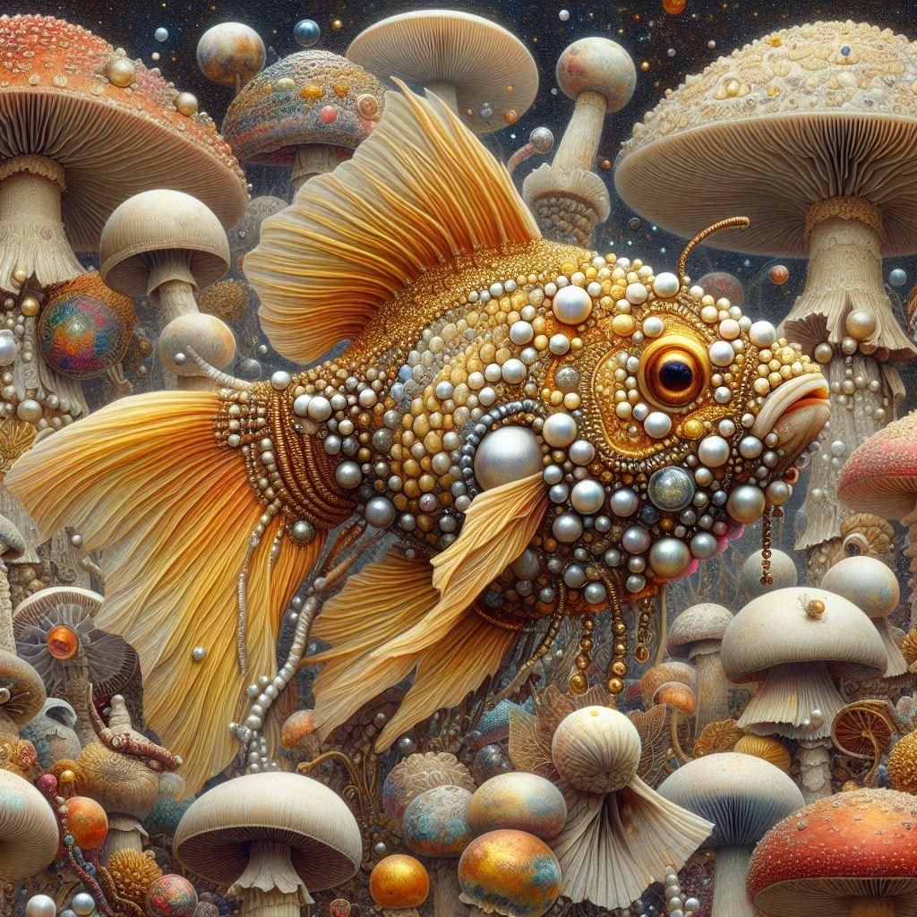 Pearly Goldfish