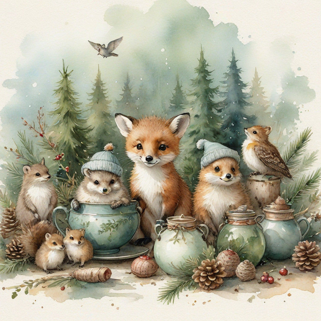 In a fantasy forest far far away….  by @Ria