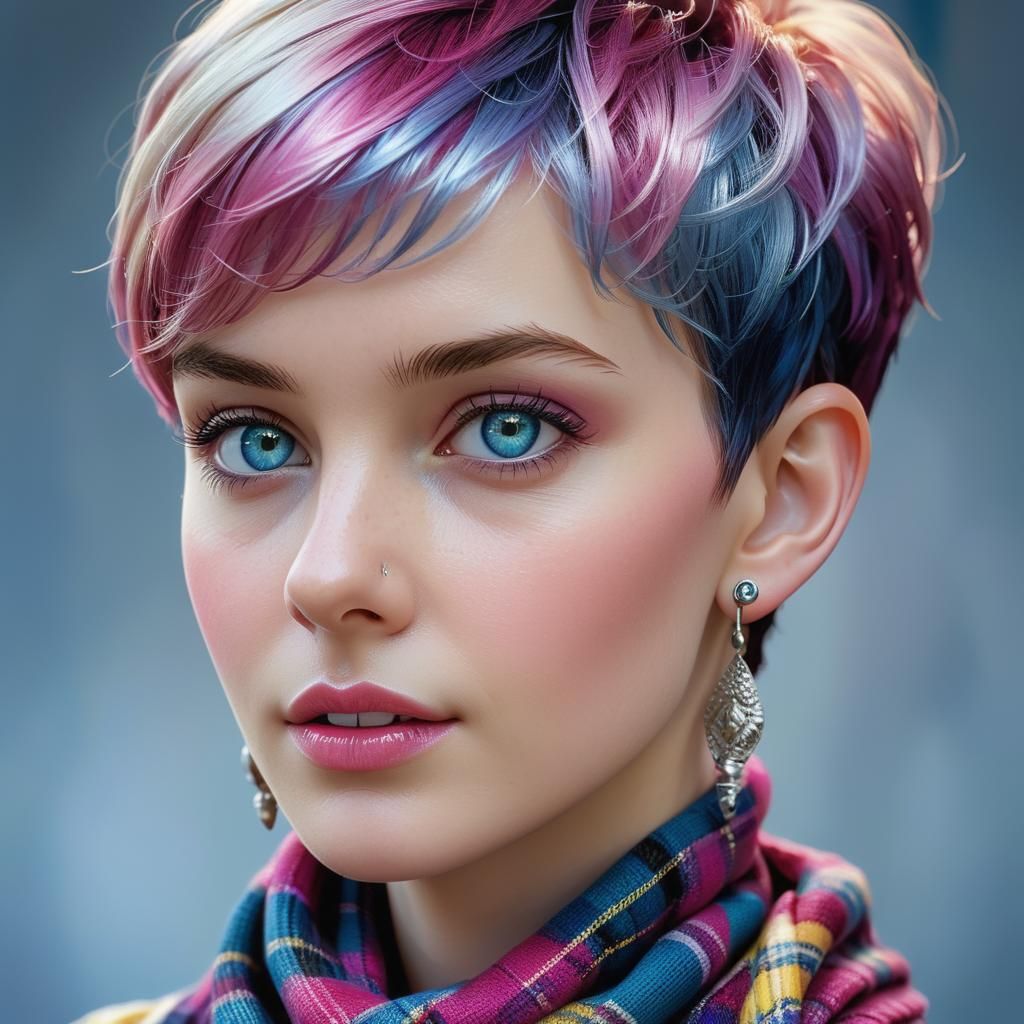 photorealistic of a beautiful woman   by @Mapont
