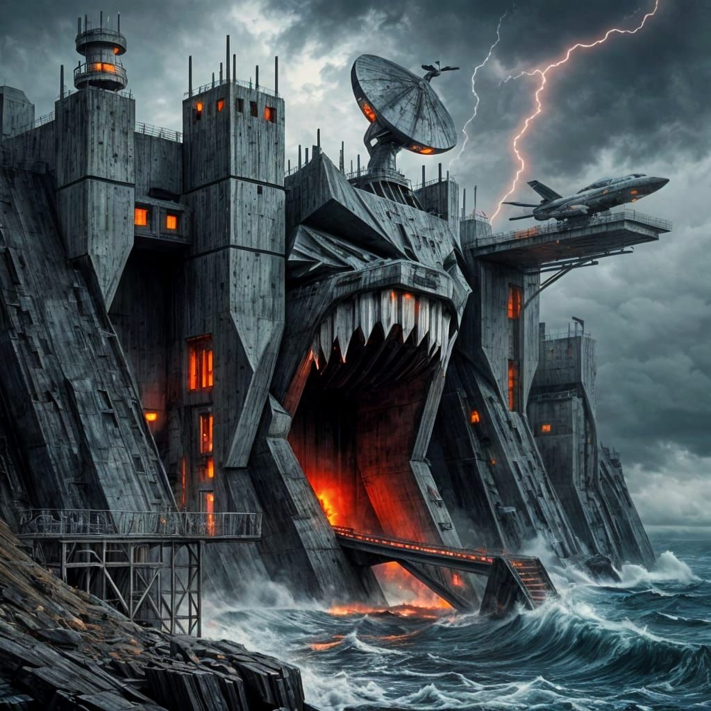 Dreadcliff Keep.  by @StinkPad