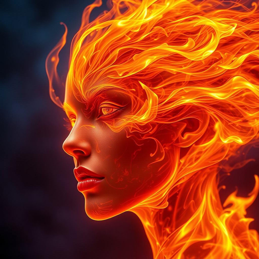 Aflame  by @Zabrie