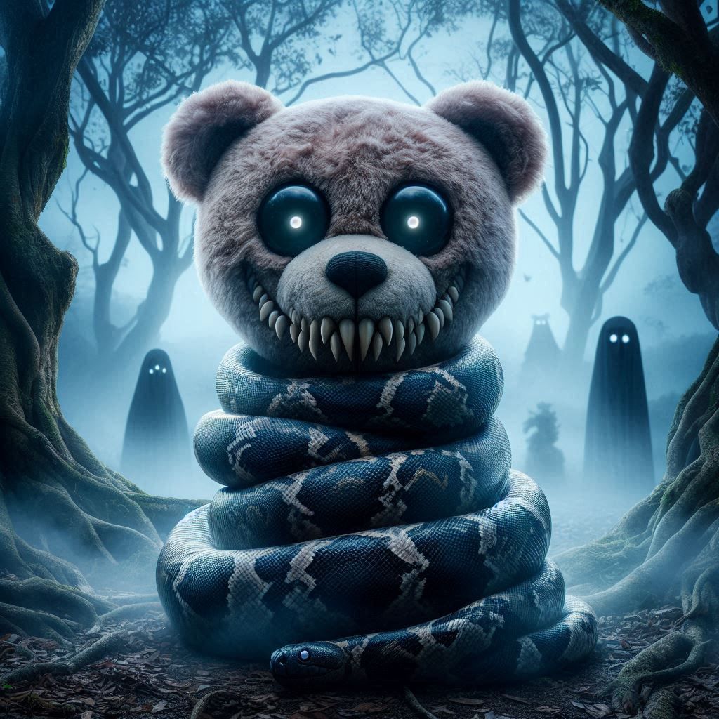 SNAKE SKIN JACKET 🐻🐍